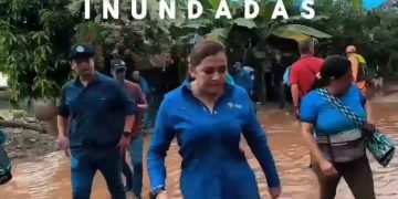 Gobernadora del Meta lidera recorrido en Puerto Lleras para atender emergencias por lluvias