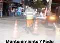 Jornada de mantenimiento y poda mejora visibilidad y percepción de seguridad en el centro de Villavicencio