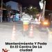 Jornada de mantenimiento y poda mejora visibilidad y percepción de seguridad en el centro de Villavicencio