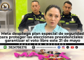 Autoridades del Meta y Fuerza Pública coordinan medidas de seguridad para garantizar elecciones presidenciales seguras en 2026.