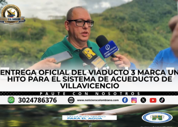 Megaobra del Viaducto 3 entregada por la Alcaldía de Villavicencio y la EAAV para restablecer el servicio de agua potable