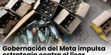 Estrategia de la Gobernación del Meta para evitar licor adulterado mediante destrucción de envases