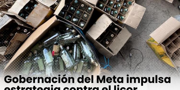 Estrategia de la Gobernación del Meta para evitar licor adulterado mediante destrucción de envases