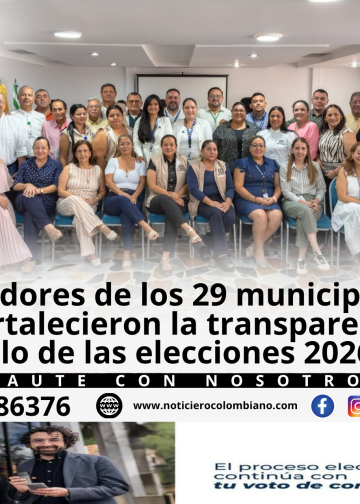 Equipo de registradores municipales y delegadas departamentales que lideraron la organización de las elecciones 2026 en el Meta.