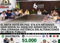 Ciudadanos del Meta ejercen su derecho al voto durante la segunda vuelta presidencial de Colombia 2026 en una jornada democrática segura y pacífica.
