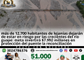 Puente La Reconciliación sobre el río Guape en Lejanías, Meta, donde la Gobernación ejecutará obras de protección hidráulica para reducir riesgos por erosión y crecientes.