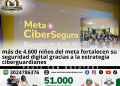 Estudiantes del Meta participan en actividades de la estrategia Ciberguardianes para fortalecer la seguridad digital, prevenir el ciberacoso y proteger sus datos personales en internet.