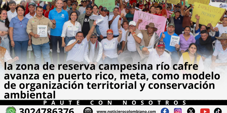 Campesinos y representantes institucionales participan en la audiencia pública de la Zona de Reserva Campesina Río Cafre en Puerto Rico Meta.