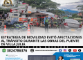 Corredor alterno habilitado durante las obras del puente de Villa Julia para mantener la movilidad en Villavicencio.