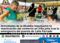Reactivación económica del comercio en Villa Julia durante la construcción del nuevo puente sobre Caño Parrado en Villavicencio.