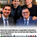 Darwin Castellanos durante actividad relacionada con el presupuesto y el deporte colombiano