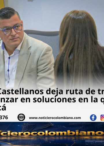 Darwin Castellanos durante seguimiento a la situación de la quebrada Estaquecá en el corredor Bogotá-Villavicencio