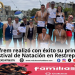 Nadadores participan en el primer Festival de Natación Cofrem en Restrepo