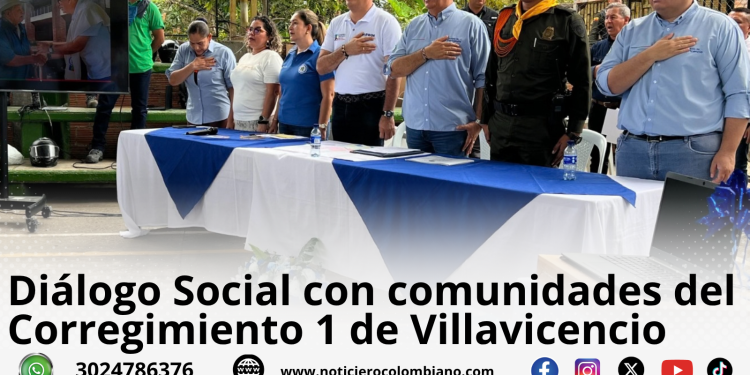 Habitantes del Corregimiento 1 participan en Diálogo Social en Las Mercedes, Villavicencio