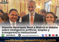 Honorio Henríquez participa en el Foro Parlamentario Iberoamericano en Madrid