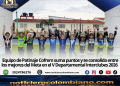 Deportistas de la Escuela de Patinaje Cofrem durante el V Departamental Interclubes 2026 en Acacías, Meta