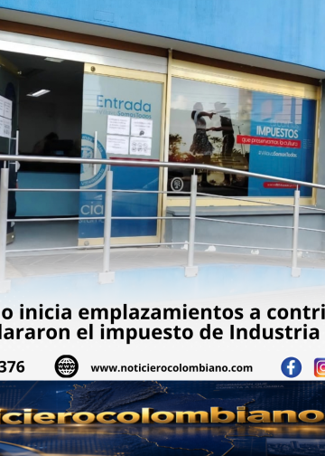 Dirección de Impuestos de Villavicencio inicia emplazamientos a contribuyentes