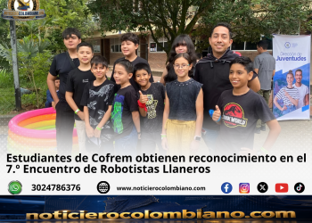 Estudiantes del Instituto Técnico Cofrem participan en encuentro de robótica en Villavicencio
