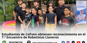 Estudiantes del Instituto Técnico Cofrem participan en encuentro de robótica en Villavicencio