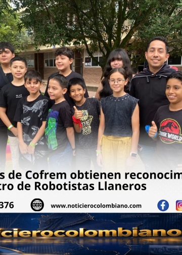 Estudiantes del Instituto Técnico Cofrem participan en encuentro de robótica en Villavicencio