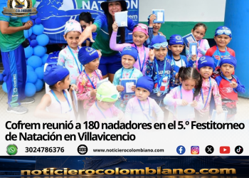 180 nadadores participan en el 5.º Festitorneo de Natación Cofrem en Villavicencio