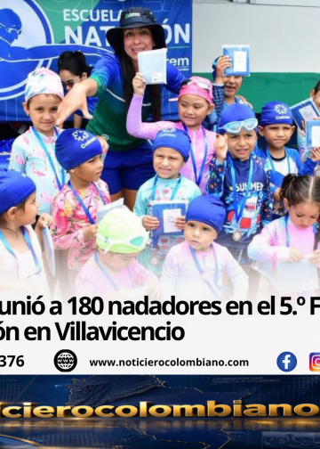 180 nadadores participan en el 5.º Festitorneo de Natación Cofrem en Villavicencio