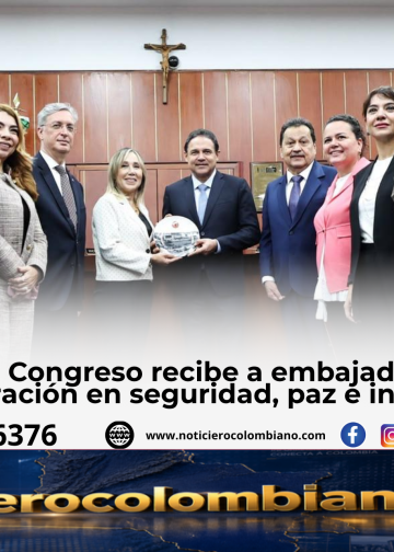 Honorio Henríquez se reúne con Louise de Sousa embajadora del Reino Unido en Colombia
