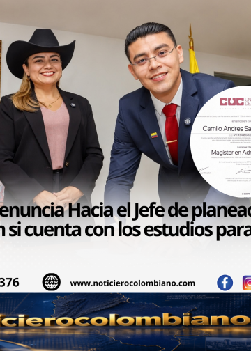Camilo Andrés Salazar entrega documentos