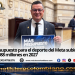 Presupuesto para el deporte del Meta en 2027, con inversión regionalizada de $2.988 millones en el documento de segundo debate.
