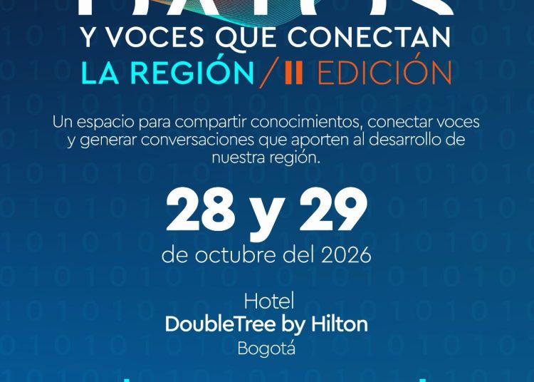 Evento Datos y Voces que Conectan la Región se realizará en Bogotá el 28 y 29 de octubre de 2026